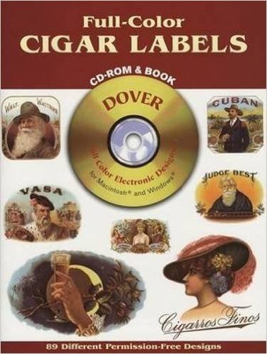 Full-Color Cigar Labels CD-ROM and Book
