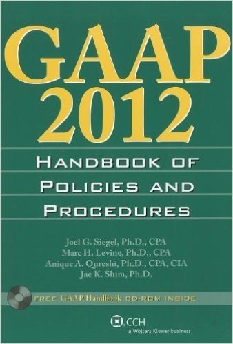 GAAP Handbook of Policies and Procedures w/CD-ROM (2012)
