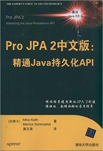 Pro JPA2中文版:精通Java持久化API