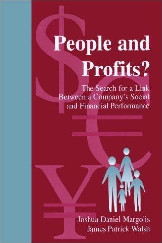 People and Profits?: The Search for A Link Between A Company's Social and Financial Performance