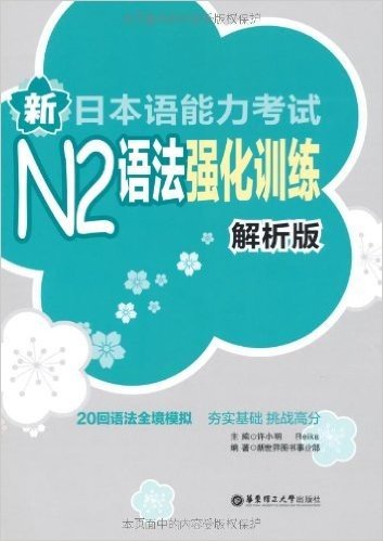 新日本语能力考试N2语法强化训练(解析版)