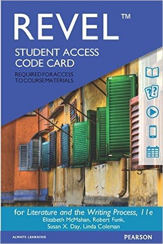REVEL for Literature and the Writing Process -- Access Card (11th Edition)
