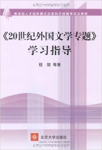 20世纪外国文学专题学习指导