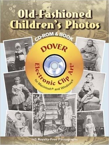 Old-Fashioned Children's Photos CD-ROM and Book