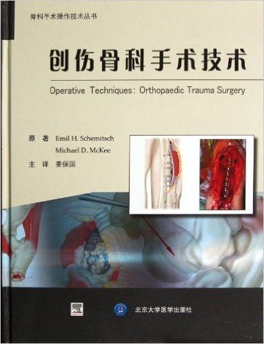 骨科手术操作技术丛书:创伤骨科手术技术