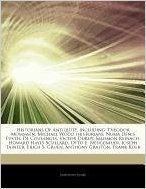 Articles on Historians of Antiquity, Including: Theodor Mommsen, Michael Wood (Historian), Numa Denis Fustel de Coulanges, Victor Duruy, Salomon Reina