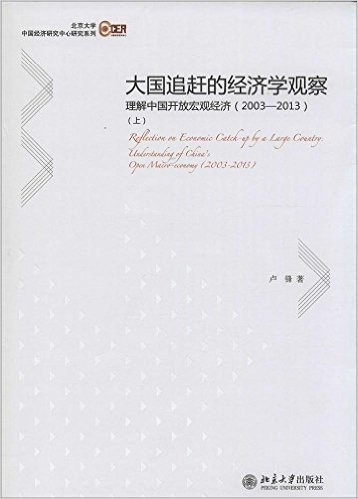 大国追赶的经济学观察:理解中国开放宏观经济(2003-2013)(套装共2册)