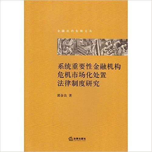 系统重要性金融机构危机市场化处置法律制度研究