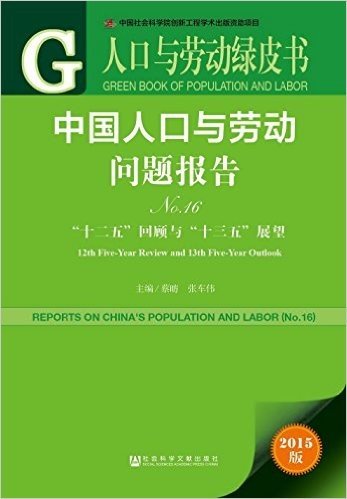 中国人口与劳动问题报告16:"十二五"回顾与"十三五"展望