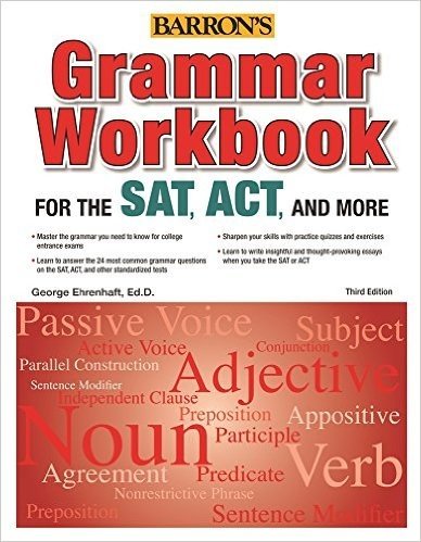 Grammar Workbook for Sat, Act and More