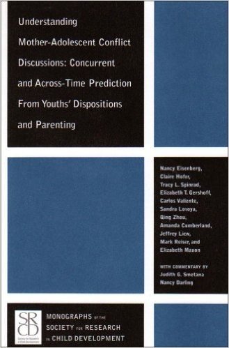 Understanding Mother-Adolescent Conflict Discussions: Concurrent and Across-time Prediction from Youths' Dispositions on Parenting