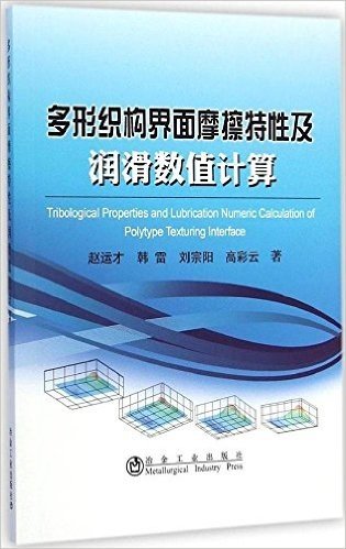 多形织构界面摩擦特性及润滑数值计算