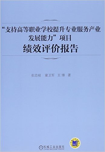 支持高等职业学校提升专业服务产业发展能力项目绩效评价报告