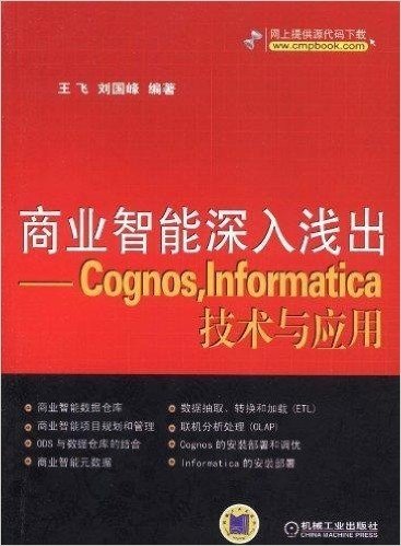 商业智能深入浅出:Cognos,Informatica技术与应用