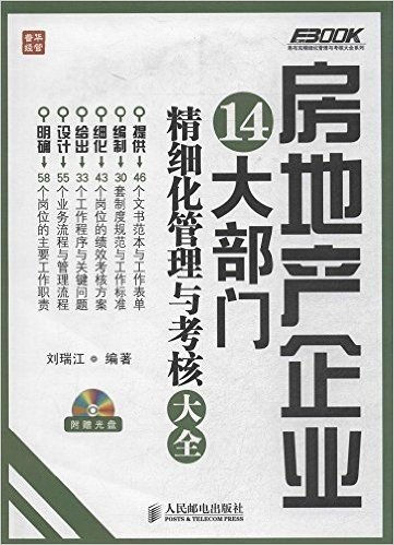 房地产企业14大部门精细化管理与考核大全(附光盘)