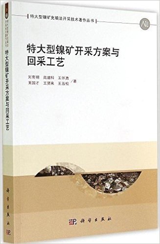 特大型镍矿充填法开采技术著作丛书:特大型镍矿开采方案与回采工艺