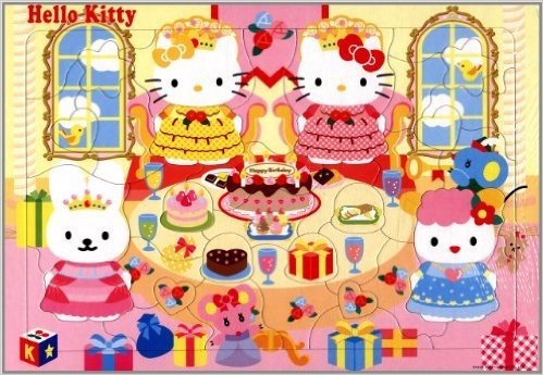 凯蒂猫拼图:Hello Kitty生日派对