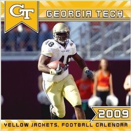 Georgia Tech Yellow Jackets 2009 Football Calendar