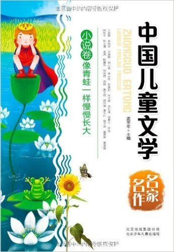 中国儿童文学名家名作:小说卷•像青蛙一样慢慢长大