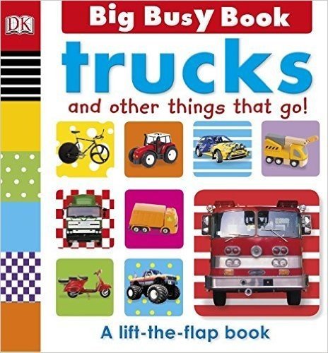 Big Busy Book Trucks (Board Book) 货车书