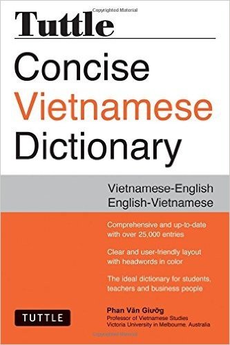 Tuttle Concise Vietnamese Dictionary: Vietnamese-English English-Vietnamese