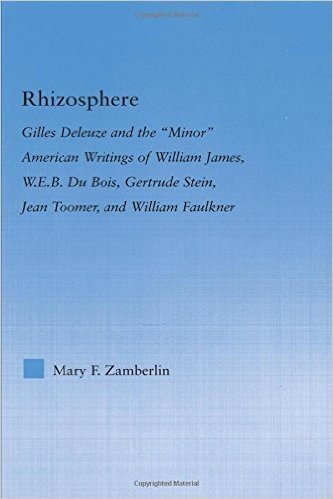 Rhizosphere: Gilles Deleuze and the 'Minor' American Writing of William James, W.E.B. Du Bois, Gertrude Stein, Jean Toomer, and William Falkner