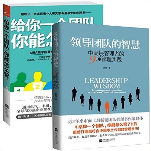 给你一个团队你能怎么管+领导团队的智慧(中高层管理者的9项管理实践)（共2册）