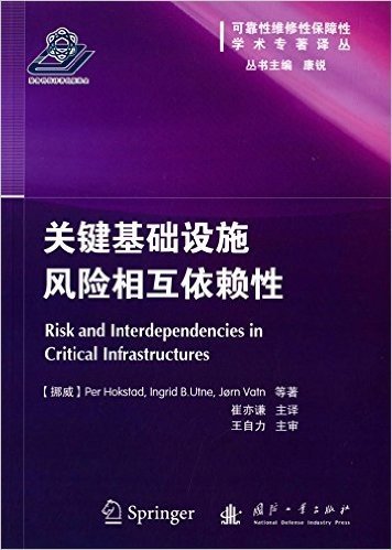 可靠性维修性保障性学术专著译丛:关键基础设施风险相互依赖性