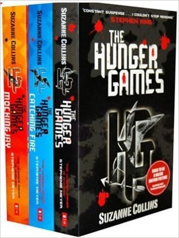 The Hunger Games Trilogy Box Set 3 Books Collection饥饿游戏 3本套装