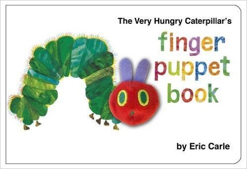 （进口原版）好饿好饿的毛毛虫手偶纸板书The Very Hungry Caterpillar Finger Puppet Book