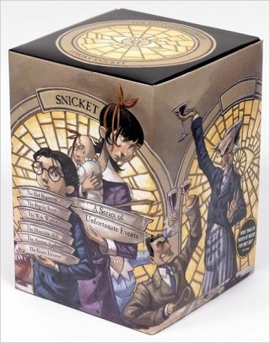 A Series of Unfortunate Events Box: The Loathsome Library (Books 1-6)