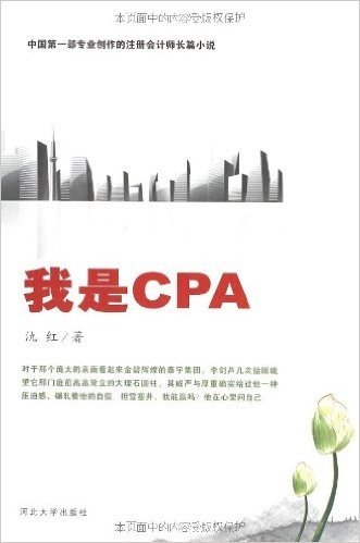 我是CPA(中国第1部专业创作的注册会计师长篇小说)