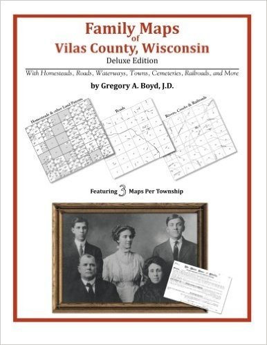 Family Maps of Vilas County, Wisconsin