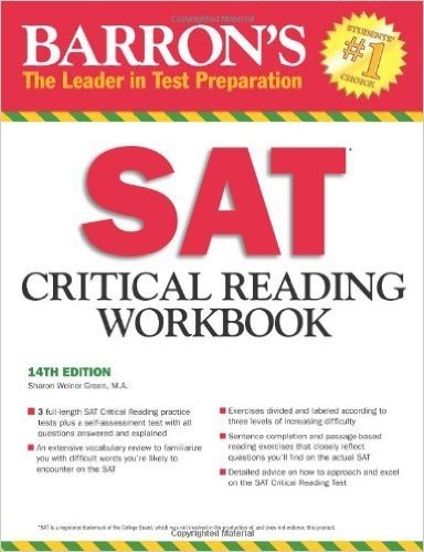 SAT Critical Reading Workbook