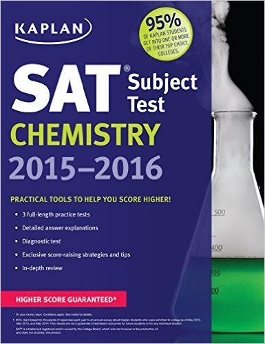 Kaplan SAT Subject Test Chemistry 2015-2016