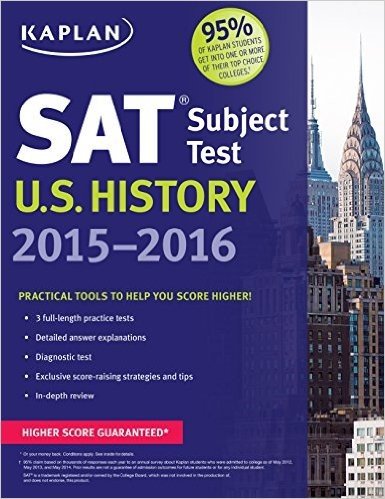 Kaplan SAT Subject Test U.S. History 2015-2016