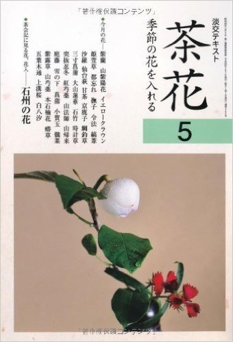茶花:季節の花を入れる(5)