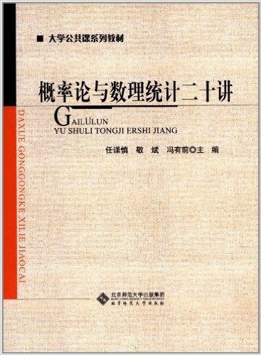 大学公共课系列教材:概率论与数理统计20讲