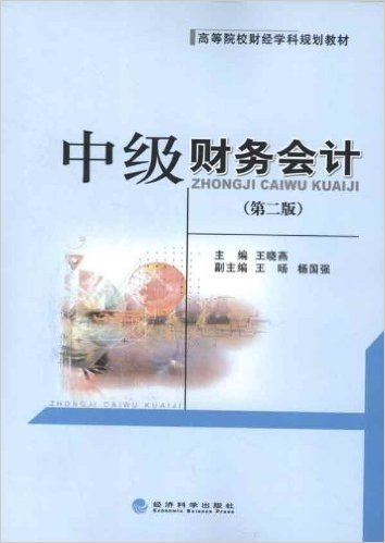 高等院校财经学科规划教材:中级财务会计(第2版)