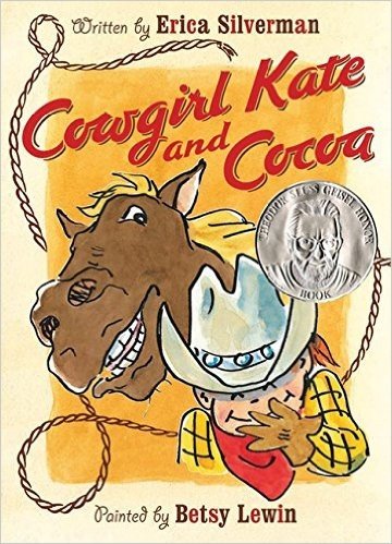 英文原版 Cowgirl Kate and Cocoa 牛仔女孩凯特和可可的故事