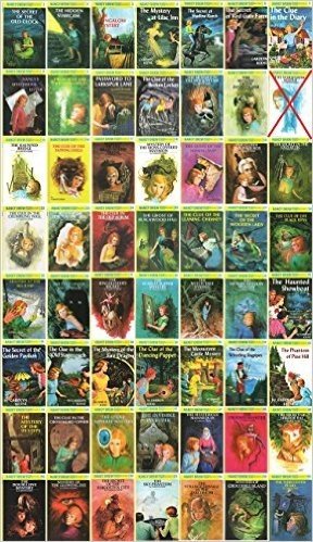 少女妙探 南茜朱尔 英文原版 Nancy Drew系列: 55册大全套 精装 卡洛琳基恩著 （8岁以上适合） (Nancy Drew)