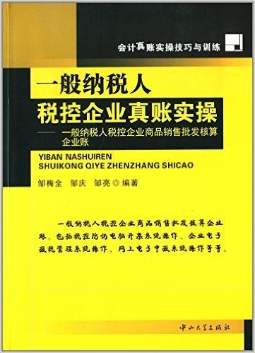 一般纳税人税控企业真账实操:一般纳税人税控企业商品销售批发核算企业账