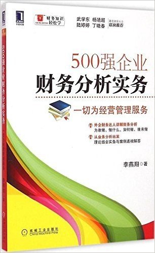 500强企业财务分析实务:一切为经营管理服务