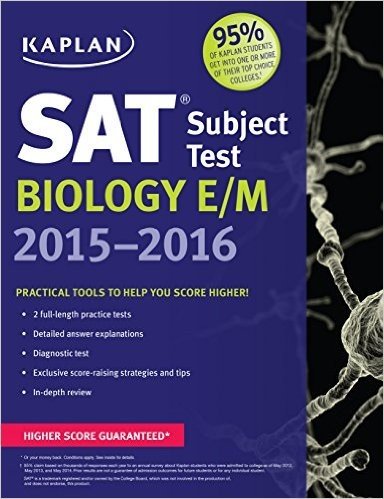 Kaplan SAT Subject Test Biology E/M 2015-2016