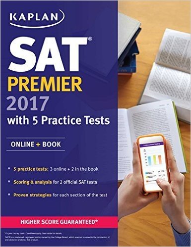 SAT Premier 2017 with 5 Practice Tests: Online + Book