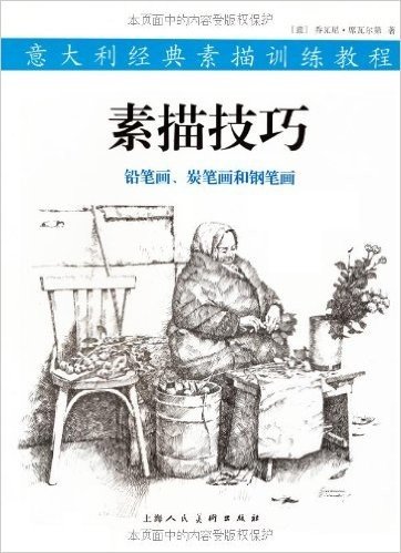 素描技巧:铅笔画、炭笔画和钢笔画