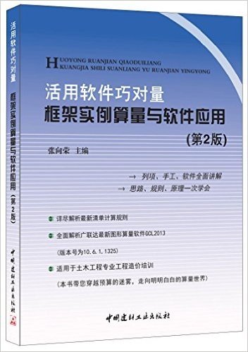 活用软件巧对量:框架实例算量与软件应用(第2版)