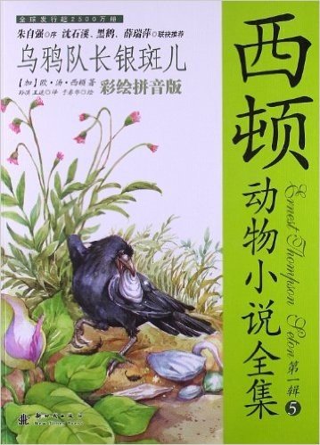 西顿动物小说全集:乌鸦队长银斑儿(彩绘拼音版)