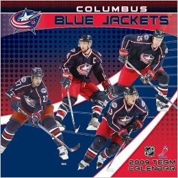 NHL Columbus Blue Jackets 2009 Team Calendar
