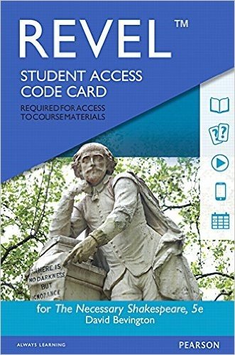 REVEL for The Necessary Shakespeare -- Access Card (5th Edition)